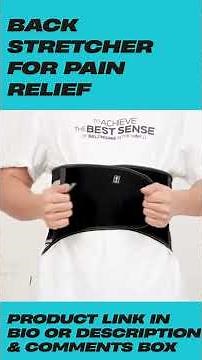 Back Stretcher for Pain Relief #shorts