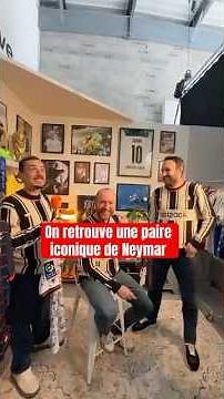 This pair of Neymar's shoes is iconic.