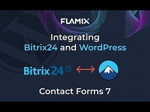Integration of Bitrix24 and WordPress Contact Forms 7 website in 6 minutes without code