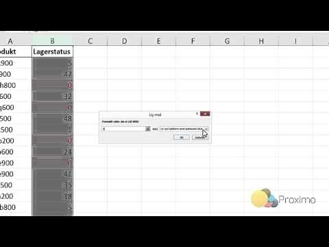 Fjern 0'er i Excel med Betinget Formatering