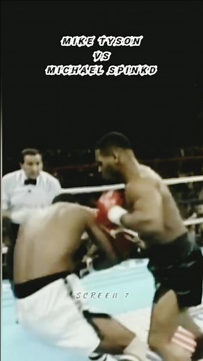 MIKE TYSON VS MICHAEL SPINKS 1988