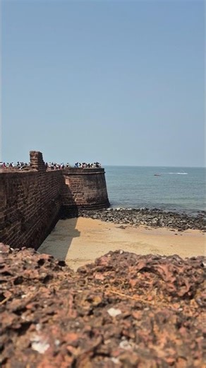 Goa’s Iconic Aguada Fort #goa #aguadafort #travel #explore #northgoa #interestingplaces