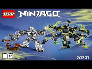 LEGO instructions - Ninjago - 70737 - Titan Mech Battle (Book 2)