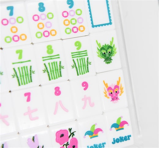PREORDER - the SPRING Tile Set - Bright and Playful Everyday Mahjong Tiles - Etsy