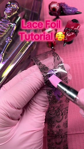 Lace Foil Nail Tutorial: Step-by-Step Guide