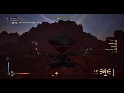 Dune Awakening 20x20x20 Diamond Base on one support pillar test build