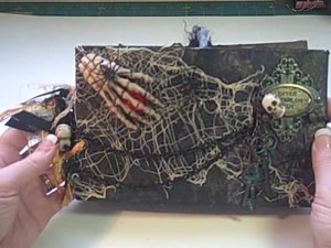 Spooky Paper Bag Mini Album