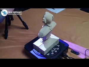 Blue Elephant CNC Scanner Working Teaching Video