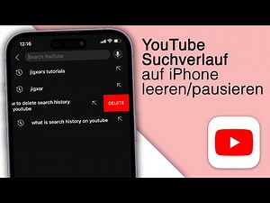Delete/deactivate YouTube search history on your phone! [iPhone & Android]
