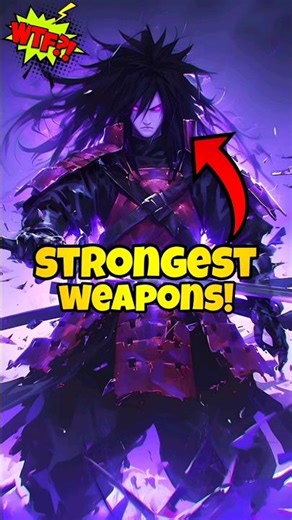 Top 5 Naruto Weapons Nobody Talks About Explained! #shorts #anime