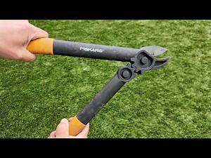 Fiskars PowerGear Loppers Demo and Review