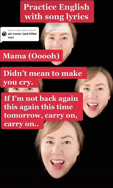 Learning English with Song Lyrics | Practice English with Queen's Bohemian Rhapsody