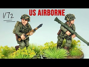 1/72 - WW2 US Paratrooper Tutorial - Market Garden! - Adler