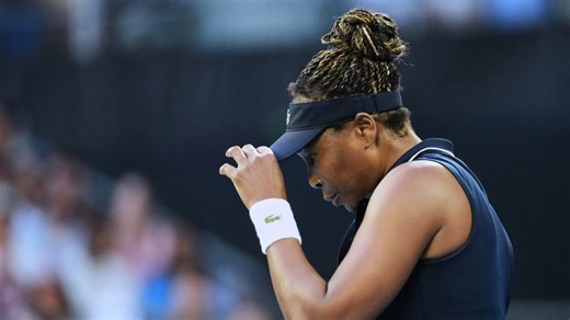 At 45, Venus Williams sets record at Australian Open but falls in the 1st round