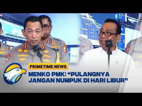 Kapolri Tinjau Jasa Marga Pastikan Arus Balik Lancar - [Primetime News]