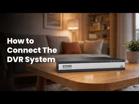 ZOSI DVR System | Unboxing & Setup Guide