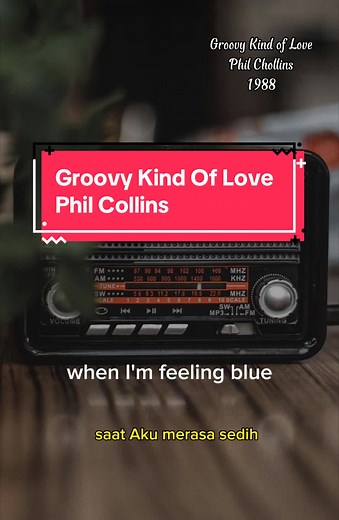 Groovy Kind Of Love by Phil Collins Lyrics