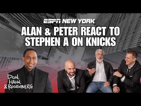 Alan & Peter React to Stephen A's Comments on Brunson & Bridges - Don, Hahn, & Rosenberg