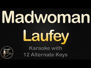Laufey - Madwoman Karaoke Instrumental Lower Higher Male & Original Key