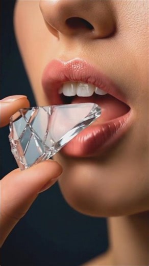 Eating ice cubes || ASMR #asmr #eating #ice #cube