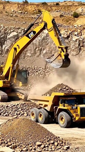 Loading 100 Tons of Rock Like It’s Nothing!