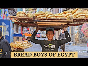 Life in a Bakery in CAIRO | EGYPTIAN National Bread AISH BALADI | Egypt Vlog #80 | العيش المصري