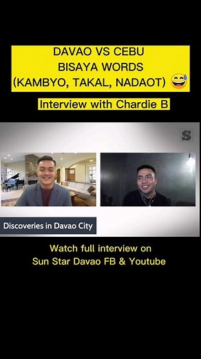Bisaya Terms in Davao and Cebu with Chardie B