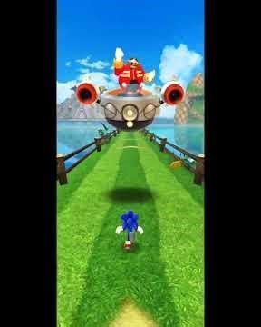 🦔⚡ Sonic Dash Eggman Boss Fight | Epic Battle vs Dr. Eggman 🔥😱 #shorts #sonicdash