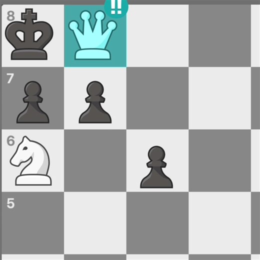 Brilliant queen👑 sacrifice#chess #shorts