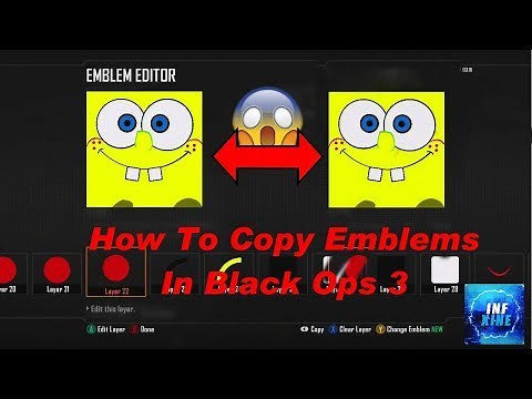 How To Copy Emblems, Calling Cards, Showcase, And More! (BO3/PS4)