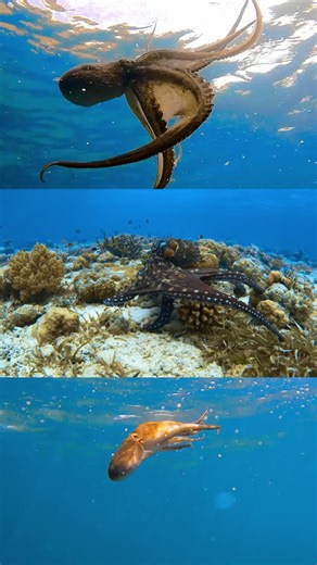 PADI on Instagram: "Happy World Octopus Day! 🐙 Let's celebrate these intelligent, mysterious, and absolutely ink-credible creatures. From their mesmerizing movements to their clever minds, they are truly one of the ocean's most remarkable beings. 💙 Share your favorite octopus shots and tag us to join the celebration! 📸 #PADI #MarineLife #Octopus #WorldOctopusDay #OctopusLove"