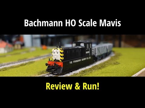 HO Scale Bachmann Mavis Review & Run!