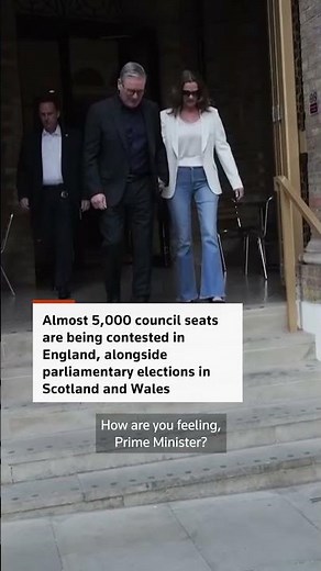 UK's Starmer votes in local election expected to deal blow to his party