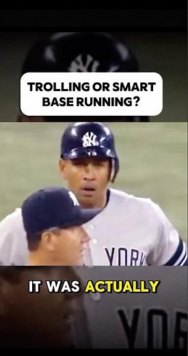 Base running fundamentals with A Rod. #baseball #yankees