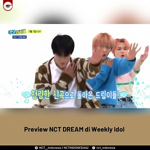 Weekly Idol dengan NCT DREAM akan tayang pada hari Rabu, 7 Juli 2021 10:00 WIB  Gak sabar euyyy . . .  @nct @nct_dream @onyourm__ark @na.jaemin0813 @yellow_3to3 #nct #mark #renjun #jeno #haechan #jaemin #chenle #jisung #nctdream | NCT Indonesia | Facebook