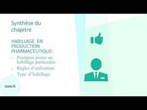 Habillage en production pharmaceutique