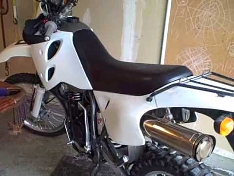 KTM 1995 RXC 620 LC4 STARTING