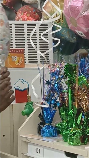 Dollar tree balloons getting blowed up