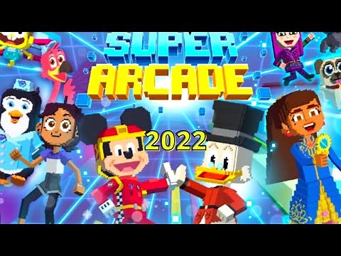 Good Timing Disney Super Arcade Gameplay level 1 to 7 Disney characters Games