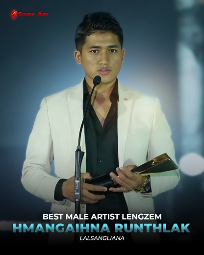 142K views · 8.9K reactions |  Lalsangliana kan va lawmpui tak che em! i phu hle bawk!  Icon tan anlo thlang sual mawlh lo. A heartfelt moment for Lalsangliana — Hmangaihna Runthlak wins hearts and recognition alike. Gratitude to everyone who believed in the song and its story.  #fblifestyle #SoundArk #Lalsangliana #HmangaihnaRunthlak #BestMaleArtist #SoundArkProduction #MusicWithEmotion | Sound Ark | Facebook