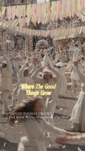 60K views · 1.1K reactions | WHERE  THE  GOOD  THINGS  GROW  Listen to reimagined classics and all new songs like "Good Things Grow" by Pasek and Paul on Disney's #SnowWhite soundtrack, out now. In theaters March 21! Get tickets: fandango.com/DisneySnowWhite | Snow White | Facebook