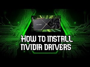 How to install NVIDIA drivers. The differences between studio and game drivers