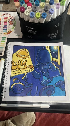 Mastering Night Coloring Techniques in Art