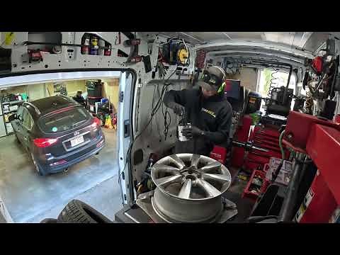 Mobile Tire Service Time-Lapse 🚐⚡ | Tires Changed in Seconds
