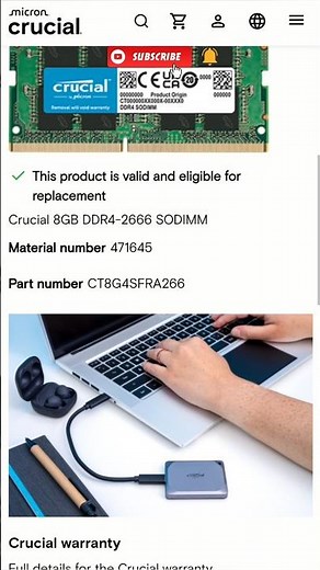 How to Check Crucial Ram Warranty Online | How to Check Crucial Ram is Original or Not
