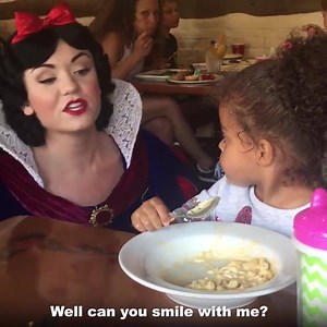 9.4K views · 173 reactions | This little girl has absolutely no time for Snow White.. That face!  | Disney is our Life | Facebook
