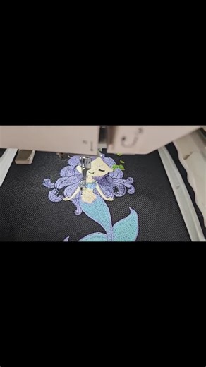 Baby Mermaid Machine Embroidery Design, Cute Girl Design ,princess World Sea, Instant Download, 6 Sizes, Mermaid Embroidery File, Pes, Jef, - Etsy