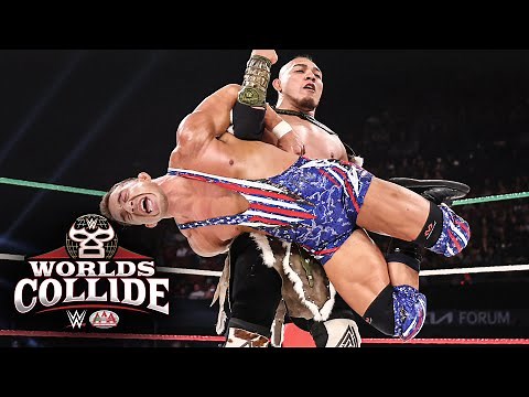 El Hijo del Vikingo vs. Chad Gable | AAA Mega Championship Match: Worlds Collide 2025 highlights