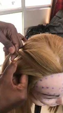 front twisting hair styles esay way #hairstyle # easy-to-use