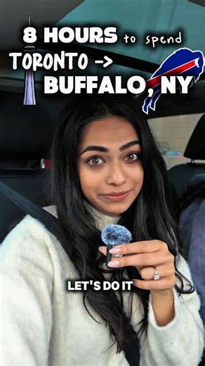 How to spend 8hrs in Buffalo, NY if youre doing a quick day trip from Toronto! The drive is only 2 hours from Toronto, and here’s the classic Canadian must do’s if you’re making a roadtrip across the border for a day. 🎥: @tianajayatunga #streetsoftoronto #toronto #roadtrip #buffalowings #buffalo | Streets Of Toronto